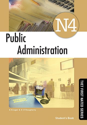 Public Administration N4 Sb Macmillan South Africa
